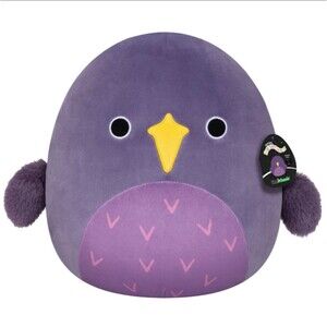 VeeFriends x Squishmallows Karma Kiwi Plush Limited Series Purple Gary V NEW 12"